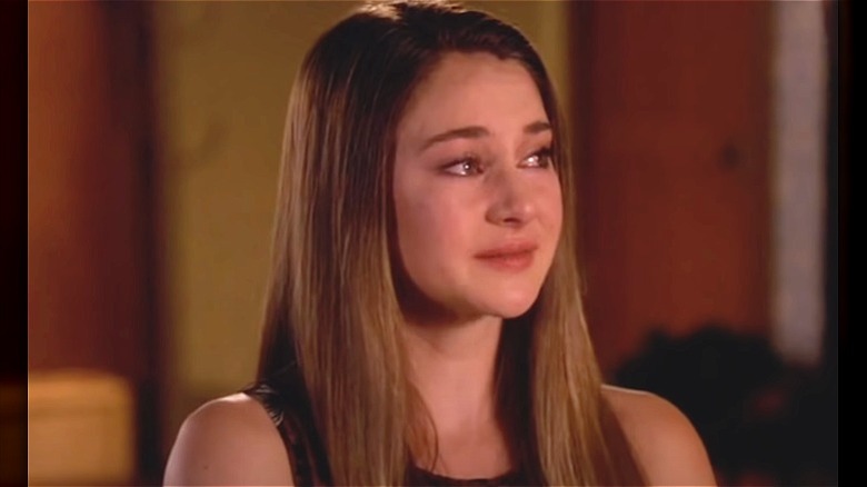 Shailene Woodley crying as Amy on 'The Secret Life of the American Teenager'