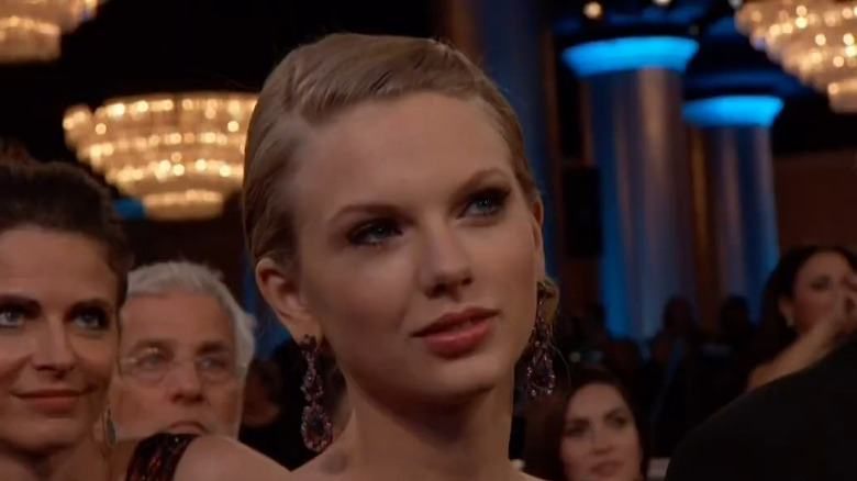 Taylor Swift at the Golden Globe Awards