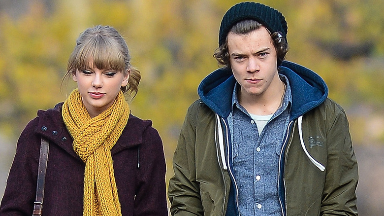 Taylor Swift and Harry Styles take a walk