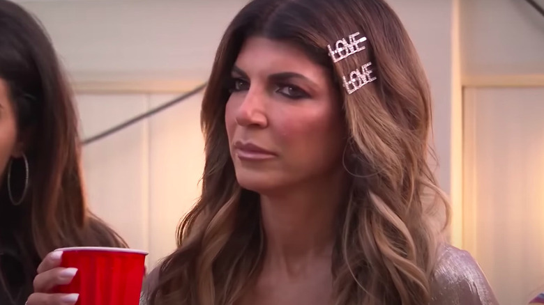 Teresa Giudice on an episode of the "RHONJ"