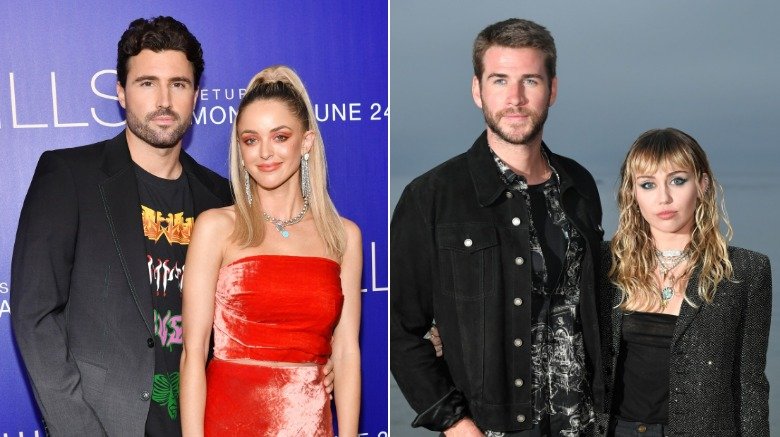 Brody Jenner, Kaitlynn Carter, Liam Hemsworth, Miley Cyrus