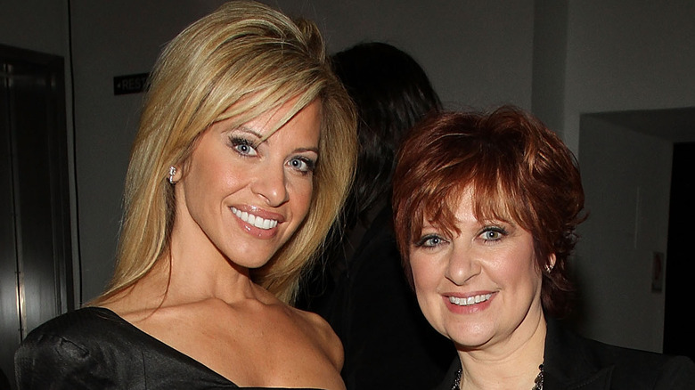 Dina and Caroline Manzo smiling