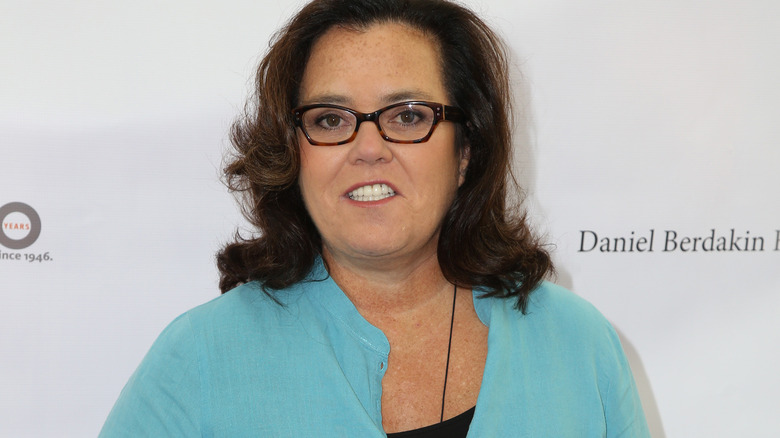 Rosie O'Donnell posing