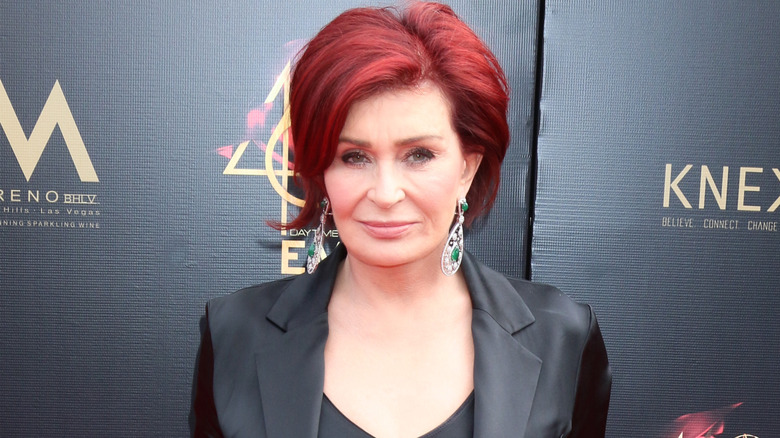 Sharon Osbourne posing