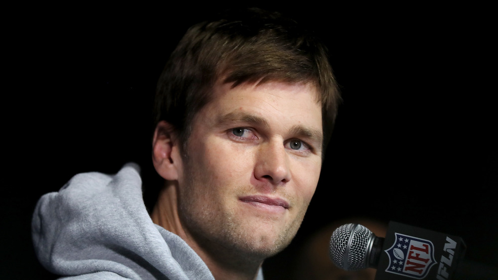 Tom Brady smirking 