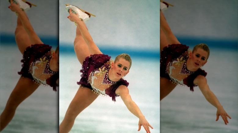 Tonya Harding skating