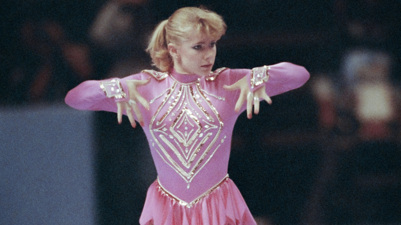 Tonya Harding skating