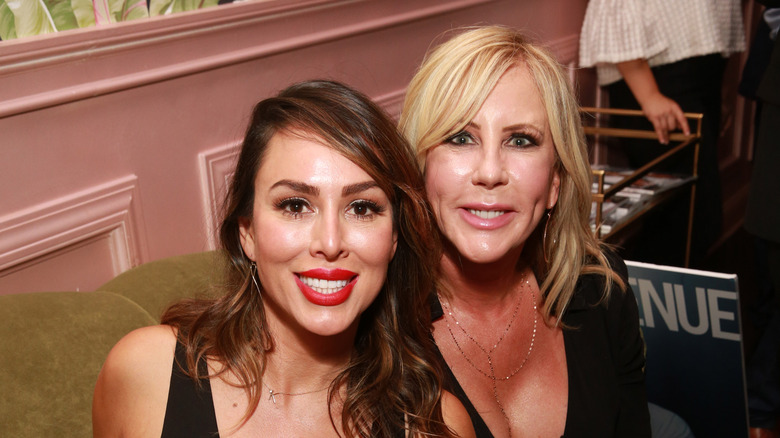 Kelly Dodd and Vicki Gunvalson smiling