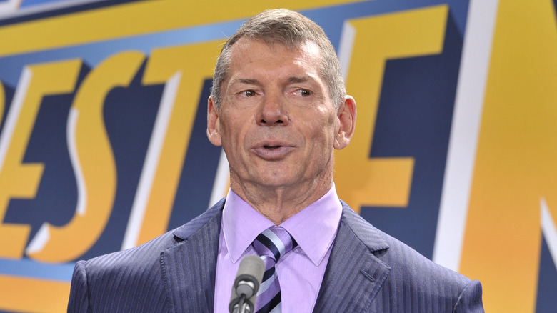 Vince McMahon speaking 