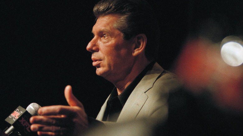 Vince McMahon speaking 