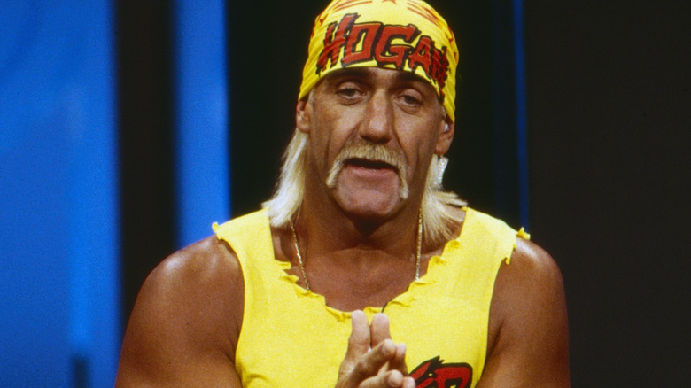 Hulk Hogan speaking 