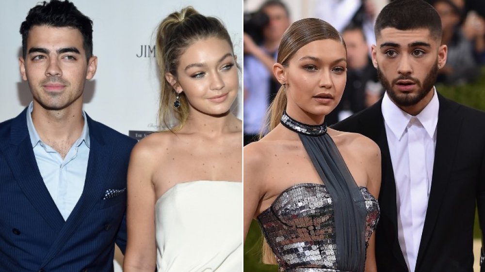 Joe Jonas and Gigi Hadid, Gigi Hadid and Zayn Malik