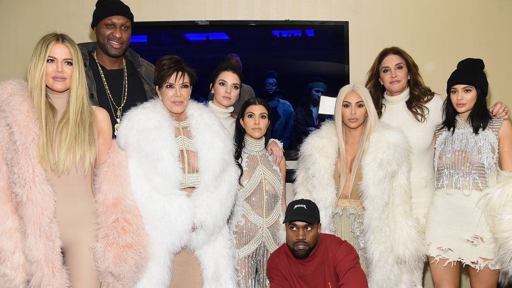 Khloe Kardashian, Lamar Odom, Kris Jenner, Kendall Jenner,Kourtney Kardashian, Kanye West, Kim Kardashian, Caitlyn Jenner, Kylie Jenner