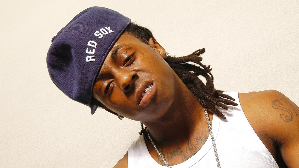 Lil Wayne posing