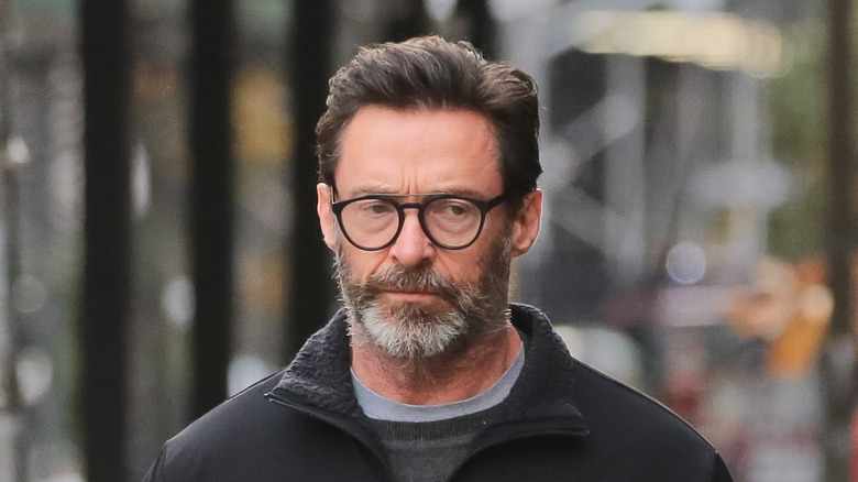 Hugh Jackman candid