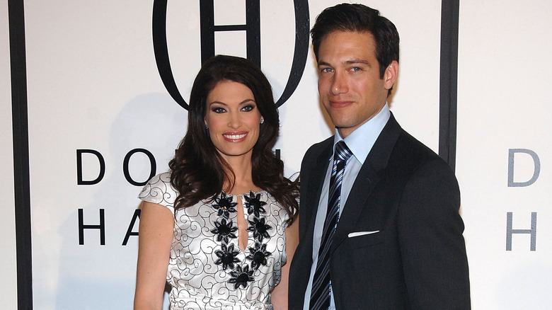 Kimberly Guilfoyle and Eric Villency smiling