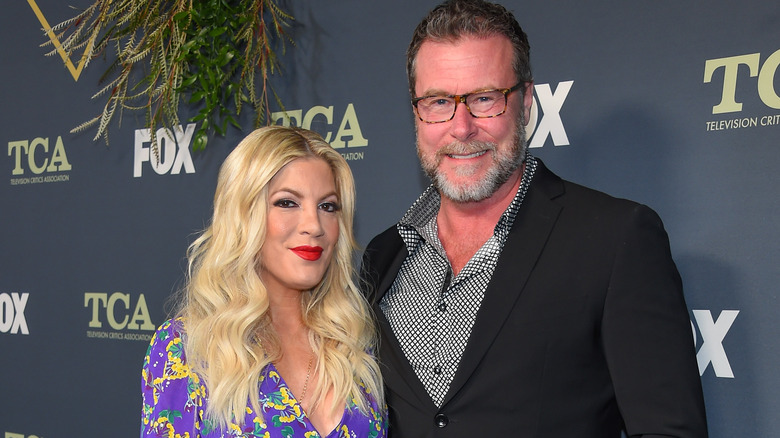 Tori Spelling and Dean McDermott in 2019