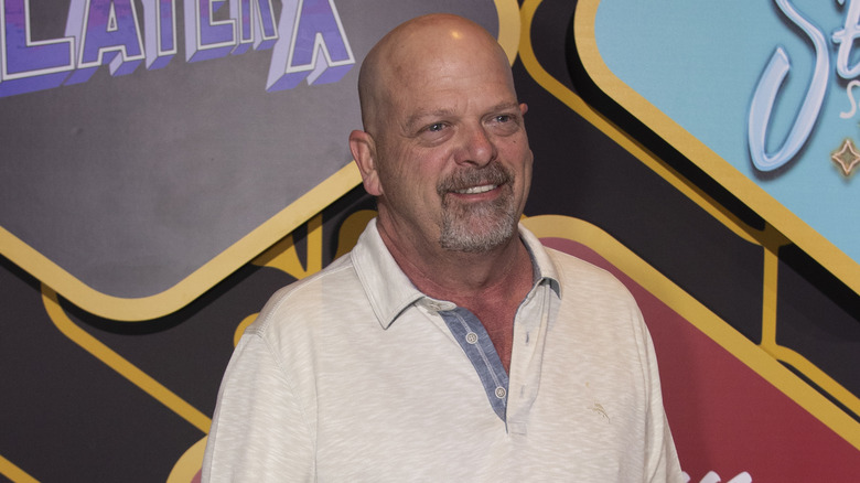 Rick Harrison wearing polo shirt