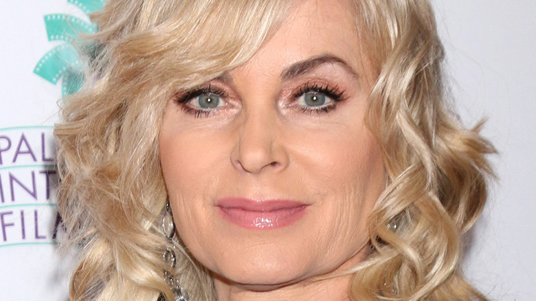 Soap actress Eileen Davidson on the red carpet. 