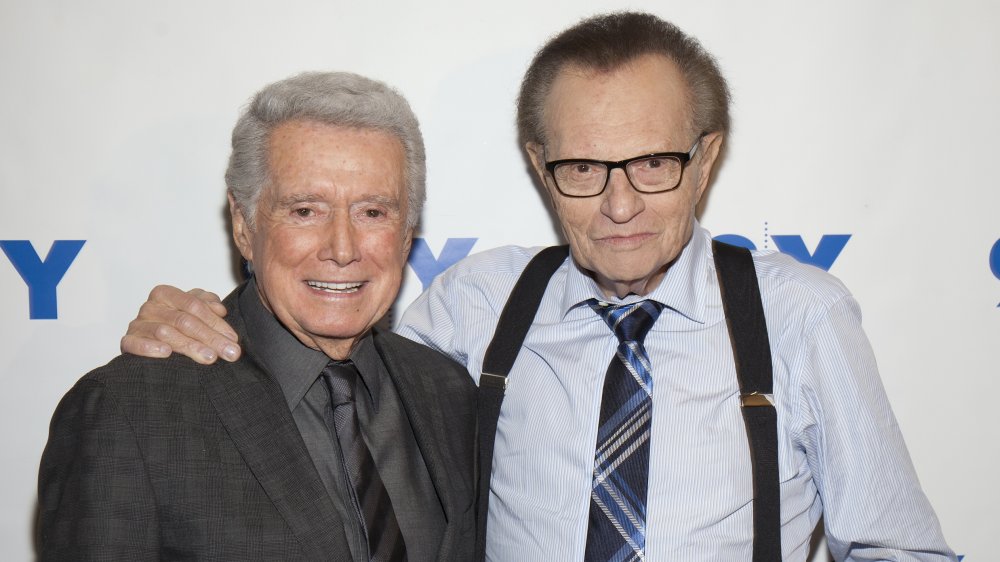 Regis Philbin and Larry King 