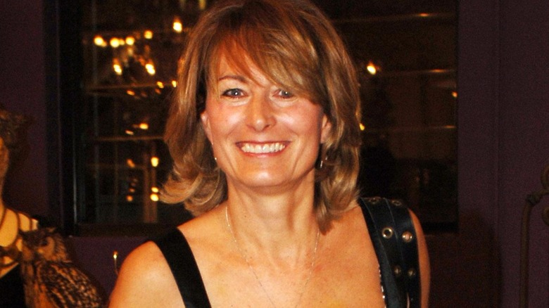 Carole Middleton smiling for photographers in 2007.