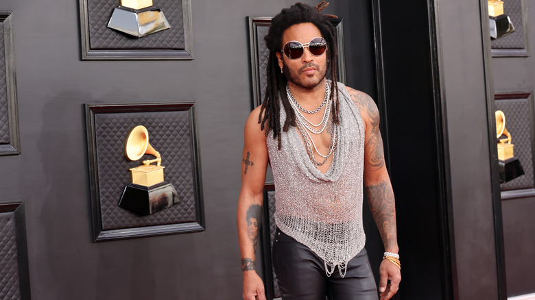 Lenny Kravitz dreadlocks