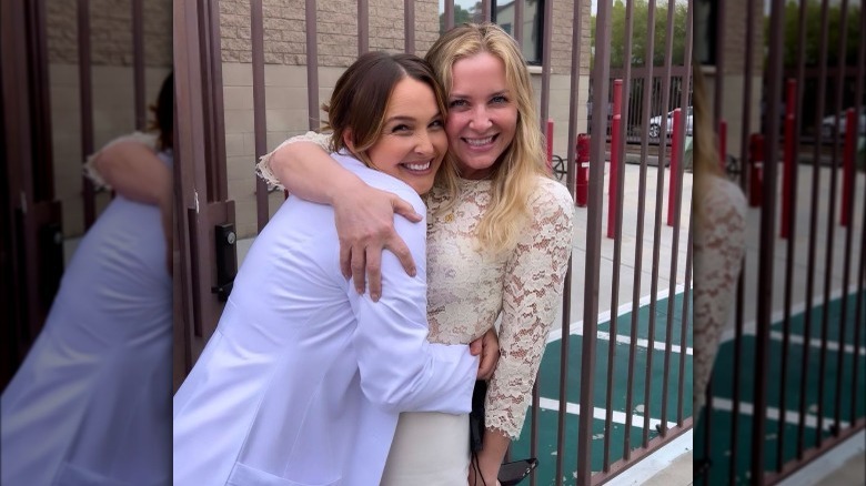 Camilla Luddington and Jessica Capshaw