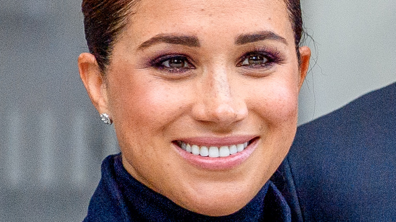 Meghan Markle smiling