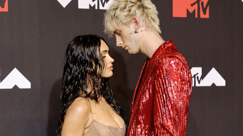 Megan Fox and Machine Gun Kelly in 2021