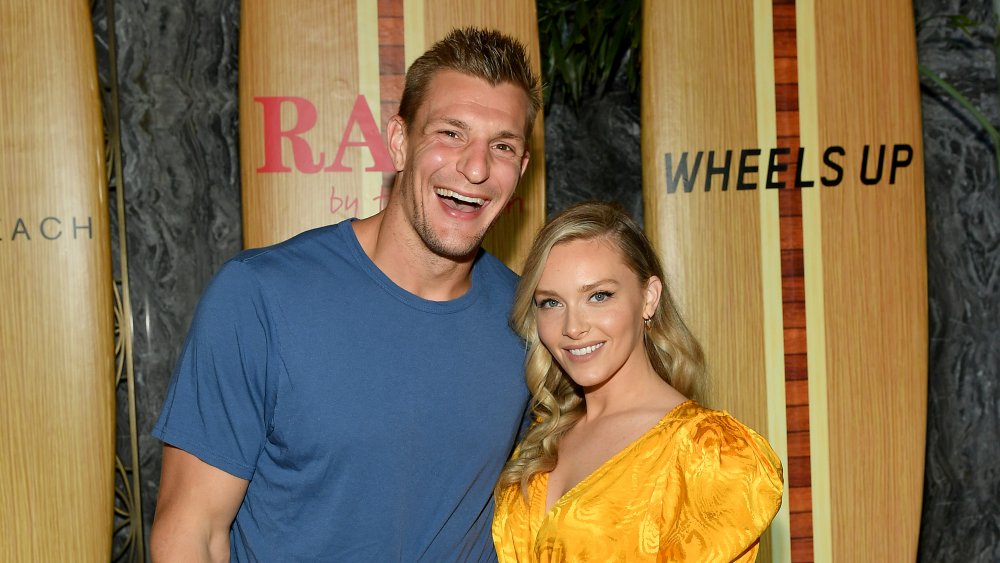 Rob Gronkowski and Camille Kostek