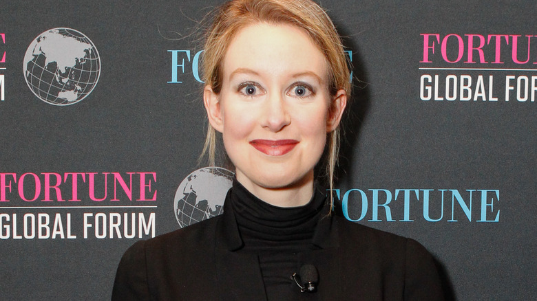 Elizabeth Holmes at the Fortune Global Forum in 2015