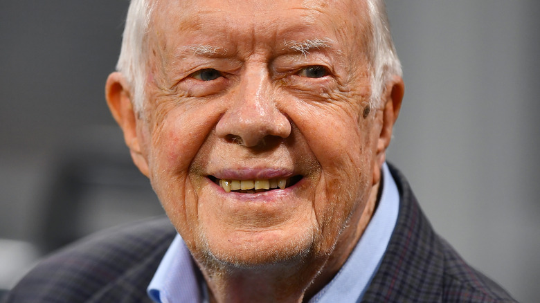 Jimmy Carter smiling