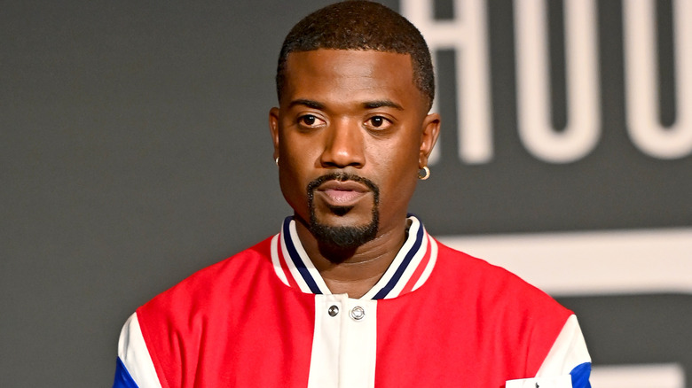 Ray J standing