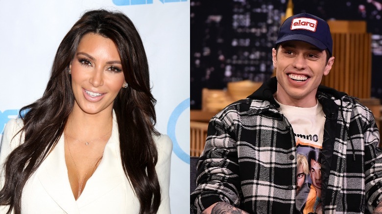 Kim Kardashian and Pete Davidson