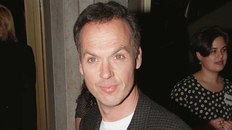 Michael Keaton raising eyebrows 