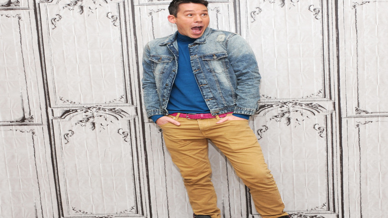 David Bromstad posing