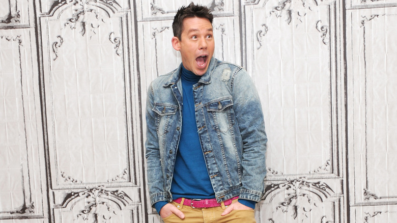 David Bromstad posing