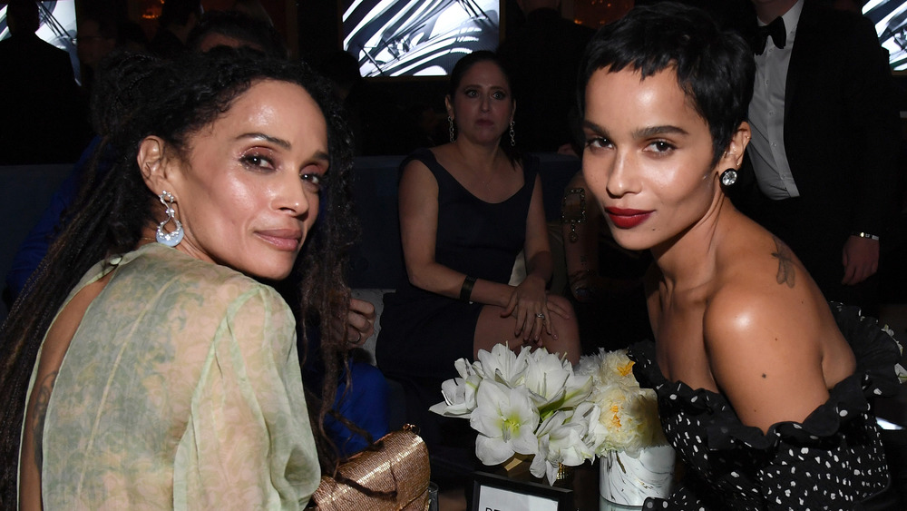 Lisa Bonet and daughter, Zoe Kravtiz at award show