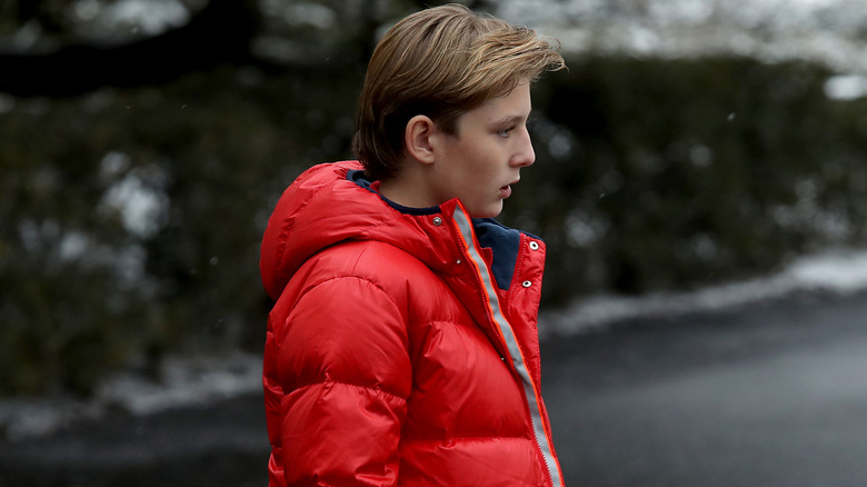 The Striking Hair Transformation Of Barron Trump