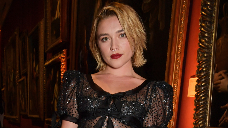 Florence Pugh posing