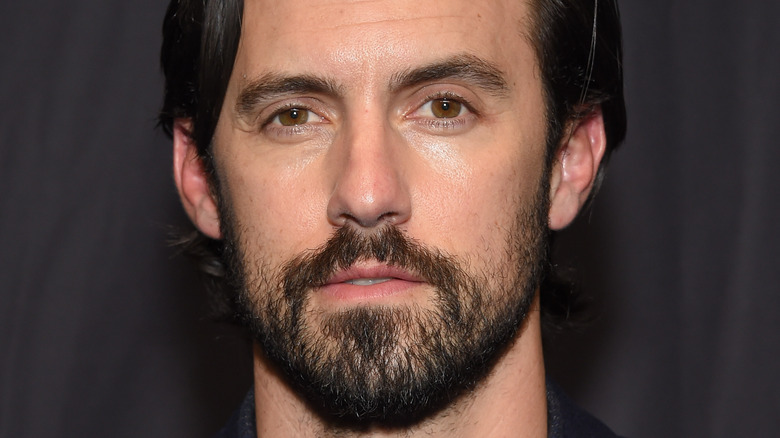 Milo Ventimiglia smiles on the red carpet