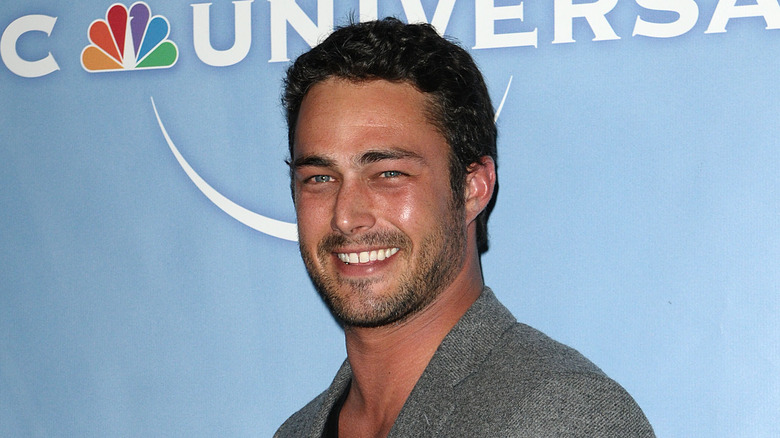 Taylor Kinney smiling