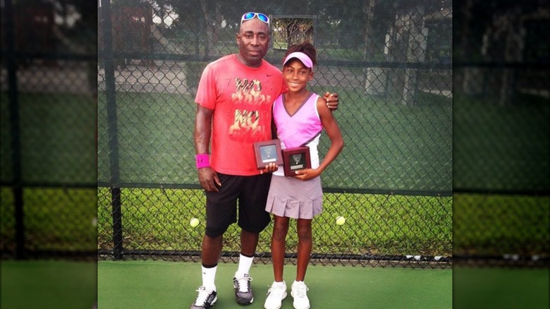 Corey Gauff and Coco Gauff smiling together