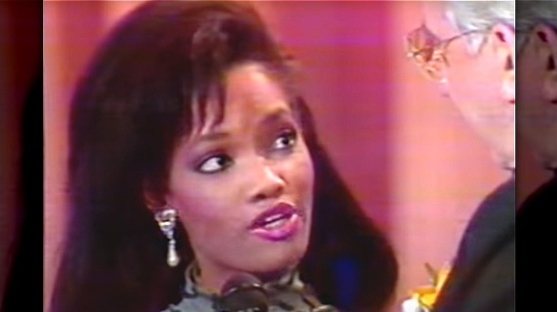 Garcelle Beauvais on Star Search with McMahon