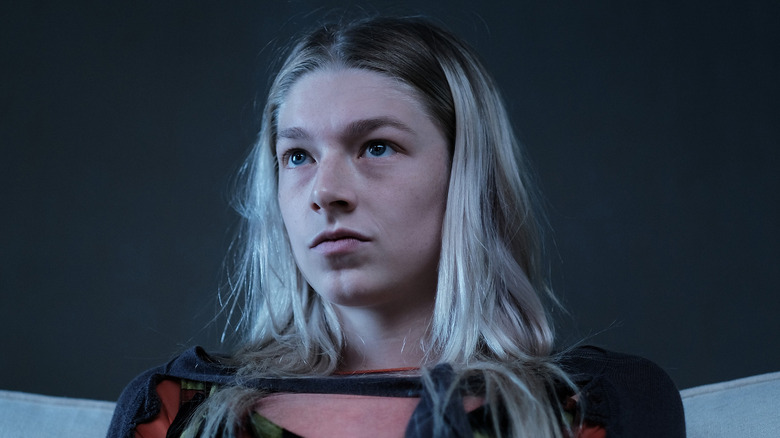 Hunter Schafer in scene from Euphoria