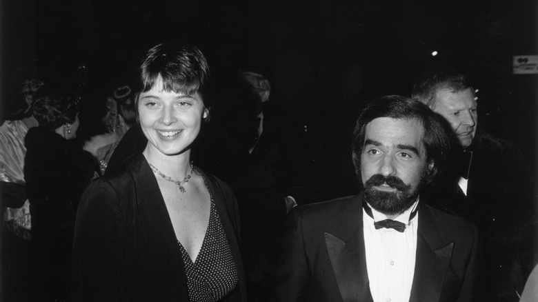 Isabella Rossellini and Martin Scorsese at an event