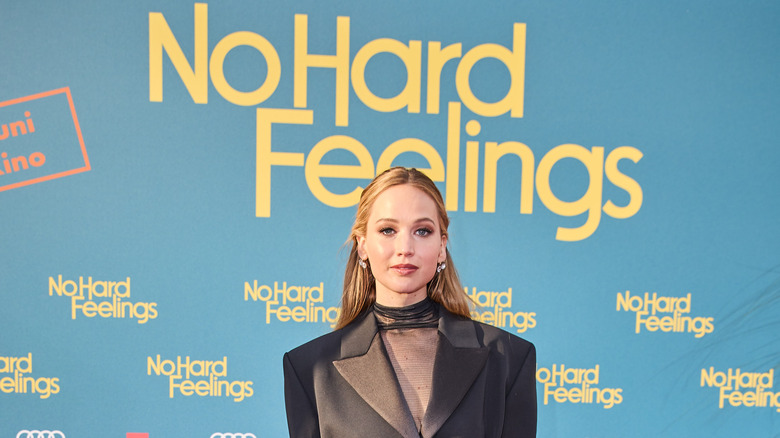 Jennifer Lawrence at premiere of No Hard Feelings