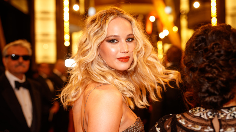 Jennifer Lawrence at gala