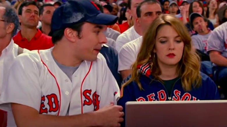 Jimmy Fallon and Drew Barrymore in Fever Pitch