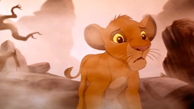 Young SImba in The Lion King